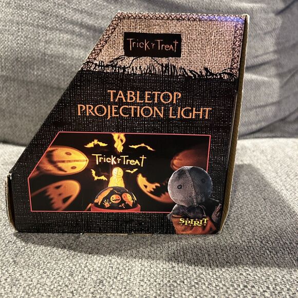 Sam Trick R Treat Tabletop Spinnin Illuminating Shadow Light Projector Halloween - Picture 5 of 10